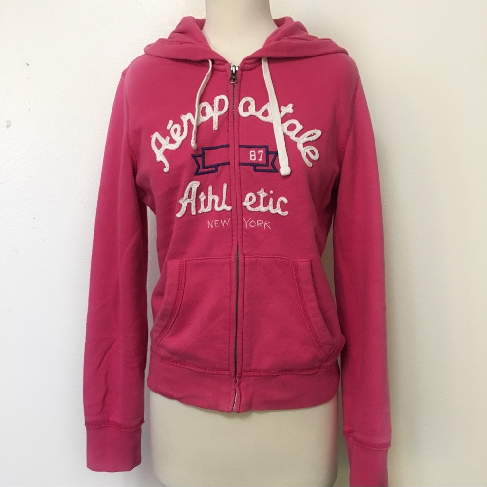 Aeropostale Zip-up Sweatshirt Hoodie
